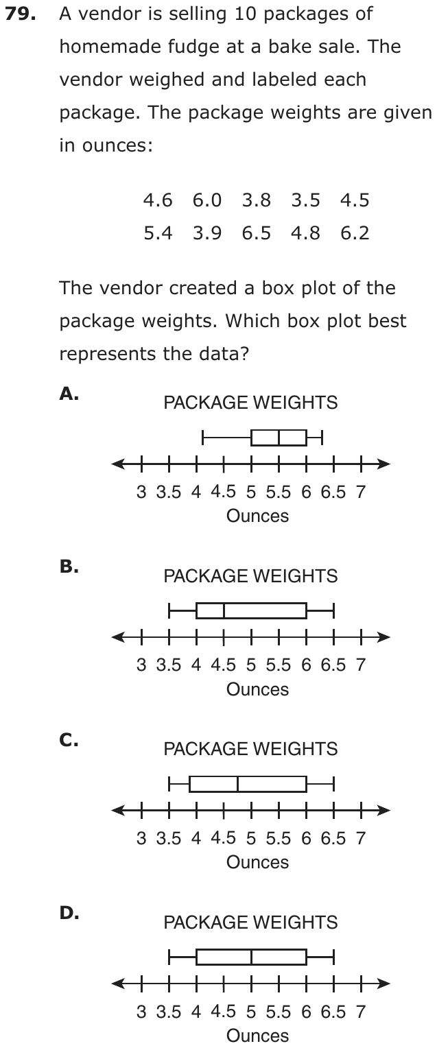 Question 79 as printed on page 198 of the DOE handbook.