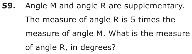 Question 59 as printed on page 75 of the DOE handbook.