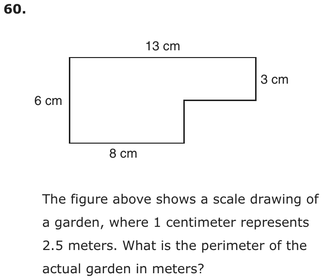 Question 60 as printed on page 198 of the DOE handbook.